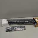 Huafly 71Inch Retractable Baby Gates, no Drilling Baby Gates, Child Gates, Safety Gates, Extra Long Dog Gates on Doorways, Stairs, Outdoor, Indoor (Black, 71 Inch)