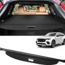 Cargo Cover for Mazda CX-70 CX70 2024 2025 2026 Accessories Retractable Trunk Cover Security Shielding Shade Cargo Luggage Cover Trunk Privacy Protection (Carbon Fiber Texture)