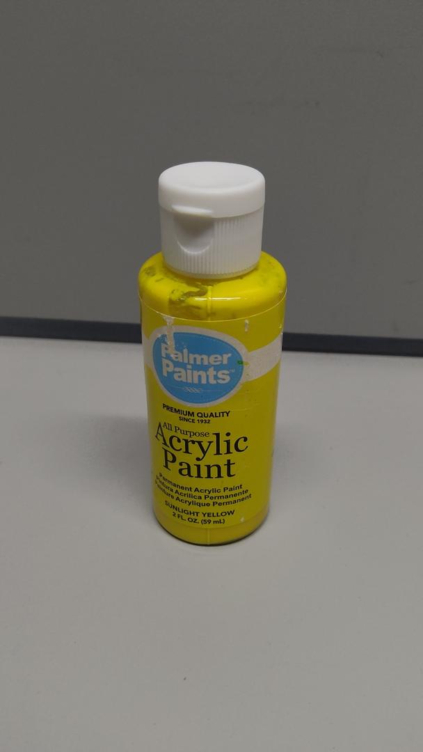 Palmer Paints Acrylic Paint Sunlight Yellow