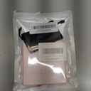 Quacc Small Jewelry Gift Box and Velvet Bag, Necklace Bracelet Earring Cardboard Organizer Square Jewellery Gift Box Pendent Storage Case for Birthday Xmas Christmas Wrapping (Pink)