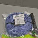 Cord Cat 6 Ethernet Cable 100ft Snagless RJ45 Connectors  Cable Kit for Connection