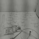 3-Tier Card Display Stand 3 Tier Greeting Card Rack Spins 12 Pocket White Retail Display Rotating Holder