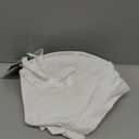 Maidenform Women's M Wireless Bra, Seamless Foam Bra, Wireless Bra with Sweetheart Neckline (Large, White)