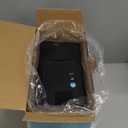 Mini Hot and Iced Coffee Maker Single Serve, for K Cup and Ground, 6 to 14 Oz Brew Sizes, with Recipe Book, for Home, Travel, RV, Office and Dorm, Classic Black (2.0 Version)