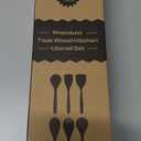 Riveira's 6-Piece Kitchen Essentials - Wooden Spoons for Cooking and Comprehensive Cooking Utensils Set (Light Teak)
