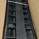 Happybuy 3 Pack of 2 Channel 11000lbs per Axle Capacity Protective Wire Cord Ramp Driveway Rubber Traffic Speed Bumps Cable Protector