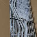 Ulif U13 Over Washer and Dryer Storage Shelves, 6 Tiers Laundry Room Standing Shelf with 2 Hanger Rods, Space Saver Clothes Drying Rack, 63.4" W x 22" D x 77.4" H, White