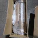 MaxSmeo Nightstand with Charging Station, Bedside Tables with Rattan Drawer, Mid Century Modern Nightstand, End Table for Living Room, Bedroom and Small Spaces, Easy Assembly (White)