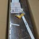 BAYKA Floating Shelves, 48 inches Long Wall Mounted Rustic Wood Shelves for Bathroom, Bedroom, Living Room, Kitchen, Office, Hanging Shelf for Books/Storage/Decor(Rustic Brown,Set of 2)