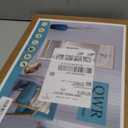 QWR Reinforced Cat Screen Door,Fits Door Opening Size 32''x 80'',Thickened Cat Proof Screen Door with Zipper Closure for Living Room,Kitchen,Bedroom.