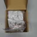 hunhun 20-Pack 3.3ft/1Meter V Shape LED Aluminum Channel System with Milky Cover, End Caps and Mounting Clips, Aluminum Profile for LED Strip Light Installations, Very Easy Installation