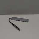 Upgrade USB C/USB Hub, BERLAT Aluminum 7 in 1 USB C & USB Hub with USB 3.0, USB 2.0 Ports for PC/Laptops/MacBook Pro/Air/iMac/iPad and More Devices