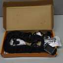 NBTEPEM 27 PCs Black Bling Car Accessories Set for Women, Steering Wheel Covers Universal Fit 15 Inch, Bling License Plate Frame, Bling Phone Holder, Bling Car Coasters (Black Diamond)