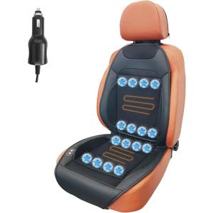 Upgraded Cooling Car Seat Cover,12V-24v Ventilated Car Seat Cushion with 20 Fans Cooling System,Summer Winter Universal Full Back Seat Cover for Automobile SUV Truck (2 in 1 Function)