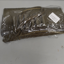 Leather Rifle Buttstock Shotgun Shell Holder, Recoil Pad for .30-30, .308, 12/16Ga Hunting (Olive)