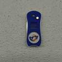 Team Golf NFL Los Angeles Rams Retractable Divot Tool with Double-Sided Magnetic Ball Marker, Features Patented Single Prong Design, Causes Less Damage to Greens (One Size, Multi Team Color)