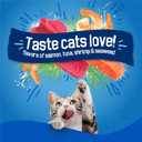 Purina Friskies Dry Cat Food Seafood Sensations With Salmon, Tuna, and Shrimp Flavors - (Pack of 4) 3.15 lb. Bags (EXP 04/01/26)