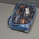 LOIDOU Toddler Backpack Boys 15 Inch Kids Preschool Kindergarten School Backpack Book Bag for Daycare Nursery Travel (Blue Truck Car) (Large)