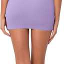 LASLULU Womens Bodycon Mini Dress Backless Built in Bra Casual Cute Sundresses Ribbed Summer Tank Dress (XL)