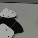 4 Pack Triangle Sanding Pads - Hook & Loop Interface with 5 Holes - EVA Foam - Compatible with Mouse Sander & Detailed Surfaces