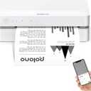 Thermal Printer, 2.4 GHz WiFi Inkless Printer Supports 8.5" x 11" US Letter Size Thermal Paper