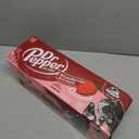 Dr Pepper Strawberries and Cream Soda, 12 fl oz cans, 12 Pack (EXP 03/02/26)