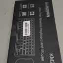 2.4G Wireless Keyboard and Mouse Compact Keyboard Mini Portable Silent Mouse, Suitable for Laptops Mac PC Travel Keyboard and Mouse : Electronics