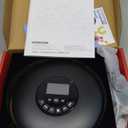 Arafuna Portable CD Player-Compact Discman CD Player-Personal Music Player with CD-R & CD-RW Playback Anti-Skip Protection, Programmable Tracks - Earphones Included
