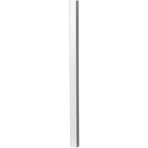 PVC Vinyl Square Baluster Spindle 1-3/8 x 1-3/8 x 32 Inches White (4 per Pack)