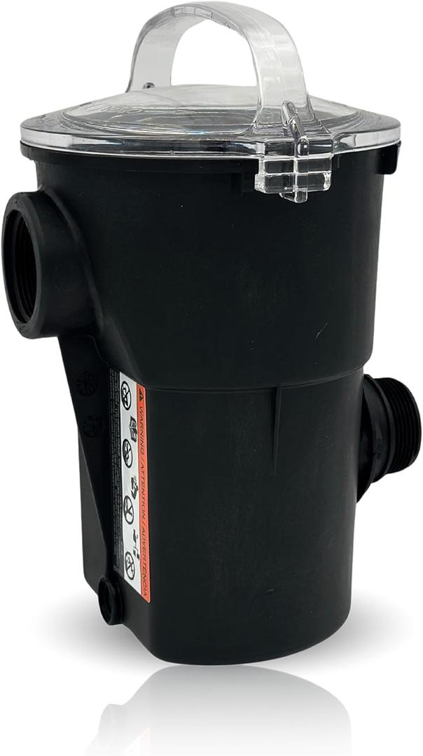 Swimables SPX1500CAP Power Flo Pool Pump Strainer Housing w/Basket, Replacement Strainer Basket for Power-Flo Pumps, Durable Pool Pump Housing & Pool Filter Housing Replacement, Pool Pump Strainer Lid