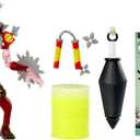 Ninjombie Action Figure - Grave Spin, Boys Action Ninja Zombie Slime Monster Action Figure, Ages 6 +