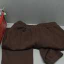 ANRABESS Womens 2 Piece Outfits Lounge Hoodie Oversized Sweatshirt Jogger Sweatpants Y2K Tracksuit Sweatsuit Set Fall Clothes (Medium, Brown)