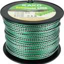 Sawtooth 170 Trimmer Line, Heavy Duty Sawtooth Weed Wacker String .170, Weed Eater String .170 inch-by-298ft-3lb Dual Core String Serrated Trimmer Line with Line Cutter