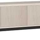 Henn&Hart Whitman, 70'' Rectangular TV Stand, Alder White