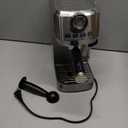 MAttinata CM1663 Espresso Machine, 20 Bar Compact Coffee Maker with Milk Frother Steam Wand for Cappuccino, Latte, Professional Pressure Gauge & 49oz Removable Water Tank for HomeStainless Steel (Silver-Q)