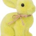 Talking Tables Yellow Artificial Grass Bunny Easter Table Decorations Centrepiece (6") Moss Rabbit Figure | for Kids Birthday, Mad Hatter Tea Party, Alice in Wonderland Themed Party Prop, H x15cm