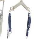 Invacare 9070 Polypropylene Sling Strap for Patient Lift, One-Size, Blue, Pack of 2