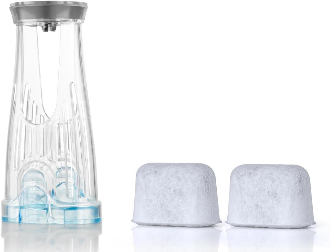 Keurig Starter Kit Replacement for K-Compact, K-Duo, K-Duo Gen 2, K-Duo Essentials, K-Latte, K200, K250 Brewers (Includes Short Water Filter Holder and 2 Replacement Water Filters) (4.7 IN - Short Handle)