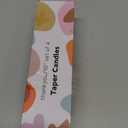 MAITREYA Ivory Tall Taper Candle Stick Candles Spiral Taper Candles-Set of 4 for Decoration Weddings Party Church-Unscented Dripless Candles,10inch(D-Ivory-New)