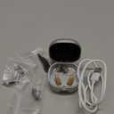 Invisible Rechargeable OTC Hearing Aids for Seniors  16 Channel Digital Sound Processing & Noise Cancelling, Auto On/Off with Charging Case, Smart Comfortable Secure Fit (Beige) (Grey)