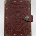 Notebook/Journal, Diary  Hardcover Leather Magazine Women's Diary,Men's Notebook.