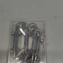 ERKOON 3.5 inch Double Ended snap Hooks,110lbs Metal Clips Load Capacity Zinc Alloy Double Sided Clips Heavy Duty Trigger Snap for Dogs Leashes/Water Bucket/Horse Feed/Hammocks Bolt snap (4 Pack)