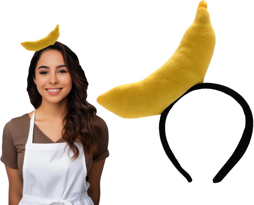Nicky Bigs Novelties Mini Food Hat Headband - Vendor Costume Attire Accessory - Fun Headband for Adults