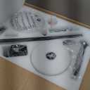 ZMISHIBO 44" Ceiling Fans with Lights, Black Modern Ceiling Fan with Remote, Farmhouse Indoor Ceiling Fan with Dual Finish Blades, Quiet & Strong Motor, Bright LED Light.