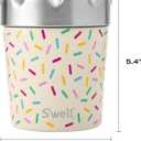 S'well Stainless Steel Ice Cream Chiller, 16oz, Sweet Sprinkle, Triple Layered Vacuum Insulated Container Keeps Ice Cream Frozen For Up To Four Hours, BPA Free