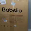 Babelio 26-40" Wide Baby Gate for Stairs & Doorways, 3 Ways Locking System with Auto-Close, Pressure Mounted No Drilling, Easy Install for Stairs, Hallway, Kitchen, Indoor Use, White (2 Pack)