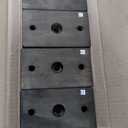 YOPTO 5 Pieces Dining Table Set with 42" Round Kitchen Desk, Wooden Living Room Furniture W/ 4 Upholstered Chairs, for Restaurant, Home Bistro, Espresso