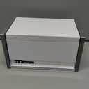 P.I.T. Mini White Tool Box, Portable 3 Drawer Steel Stackable Tool Box with Magnetic Tab Locking, White Micro Top Chest with Liner for Tools Storage and Organizers, Home DIY 