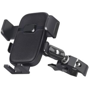 Car Phone Holder for Kenworth T880 2014-2025, Phone Mount for Truck 360° Adjustable Long Arm Phone Holder with Metal Clamp for Pickup Truck,Commercial Truck,Short
