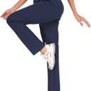 Women's Golf Pants Wrinkle Free UPF 50 Casual Pants Quick Dry Lightweight Travel Pants for Women on Plane with Zipper Pockets (XS)